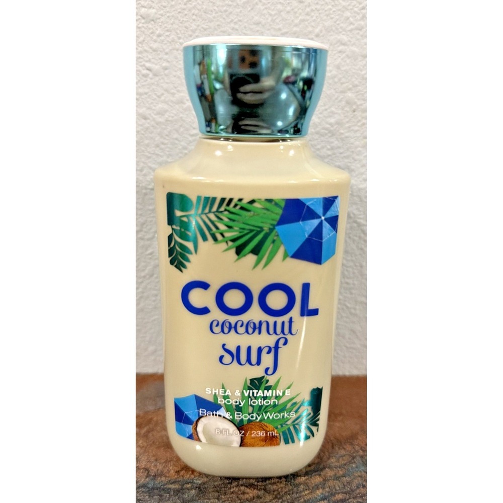 Bath & Body Works Cool Coconut Surf Body Lotion 8 oz New Retired Scent